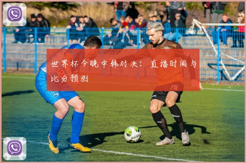 世界杯今晚中韩对决：直播时间与比分预测